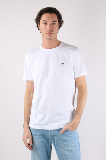 T-shirt Logo Cotone Bianco - 2