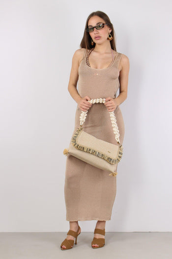 Abito Lurex Scavo Dietro Oro - 5