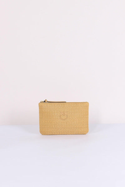 Pochette Rafia Rafia/nero
