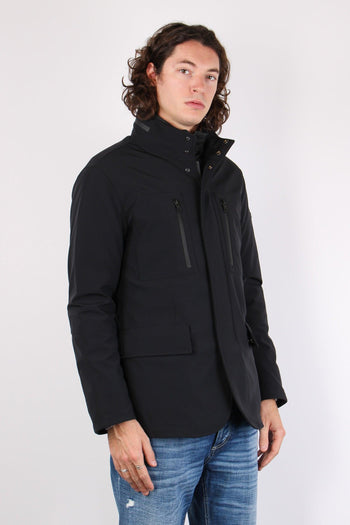 Field Jacket Nylon Nero - 5