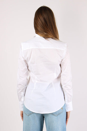 Camicia Slim Cotone Bianco - 4