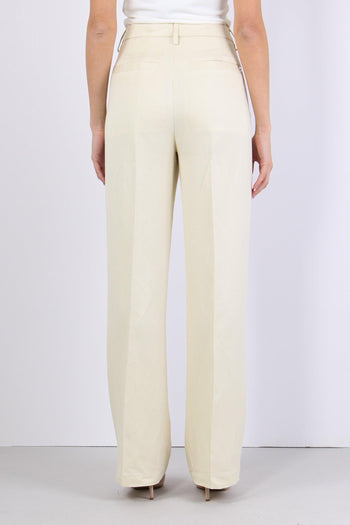 Reina Pantalone Dritto Beige - 4