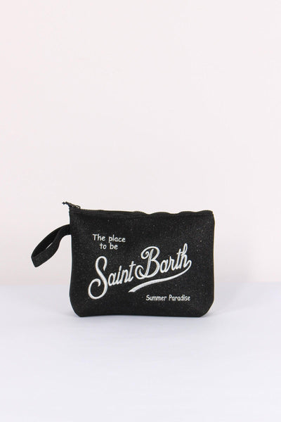 Aline Pochette Lurex Nero