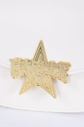 Saddle Bag Applicazione Stella Bianco - 5