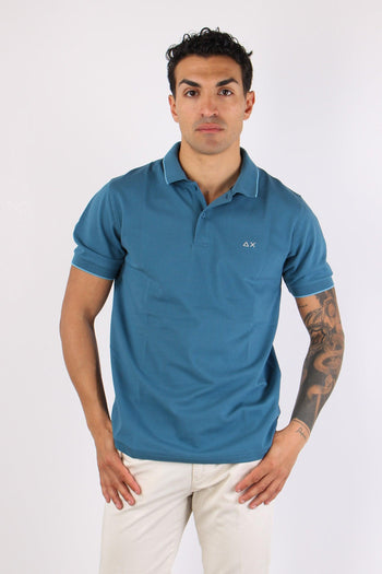 Polo Profilo Sottile Avio - 2