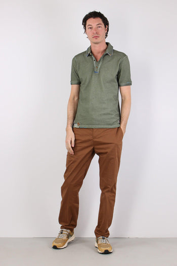 Polo Ricamo Collo Militare - 2