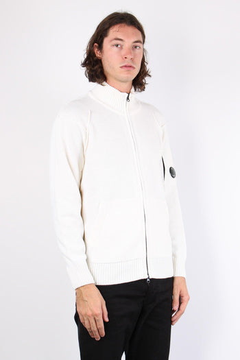 Felpa Full Zip Gauze White - 5