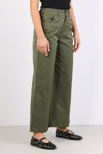 Pantalone Cotone Elastico Militare - 6