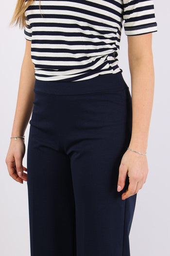 Pantalone Punto Milano Tencell Blu - 8