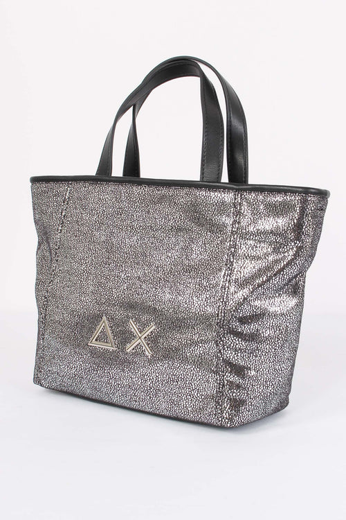 Borsa Jacqueline Glitter Logo Argento - 2