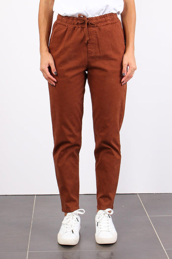 Pantalone Coulisse Coccio - 2