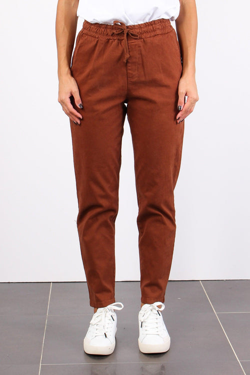 Pantalone Coulisse Coccio - 2