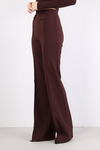 Pantalone Palazzo Essensial Cacao - 7