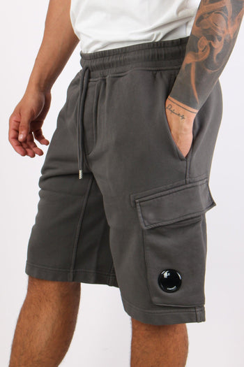 Bermuda Felpa Tasche Gun Metal - 7