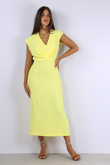 Abito Cadi Incrocio Giallo - 5