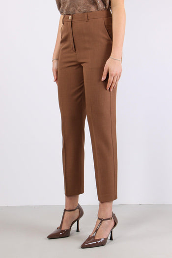 Pantalone Sigaretta Poliviscos Caffe - 3