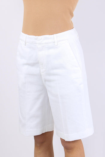 Nita Bermuda Bull Bianco - 5