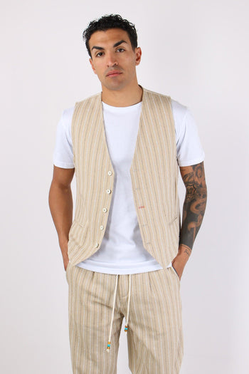 Gilet Riga Beige - 2
