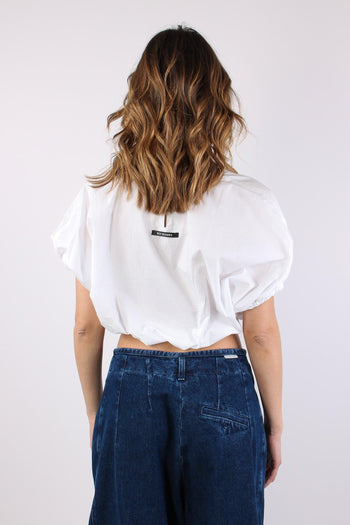 Camicia Stondata Cotone Optic White - 4
