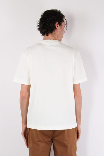 T-shirt Stampa Motorcycling Whisper White - 4