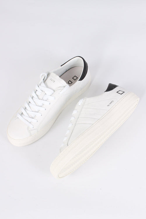 Sneaker Hill Low Vintage Calf White/black - 2