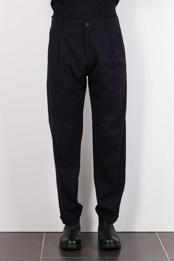 Mente Pantalone Dritto Pence Blu - 2