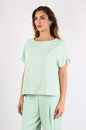 Casacca Over Scatoletta Verde Acqua - 3