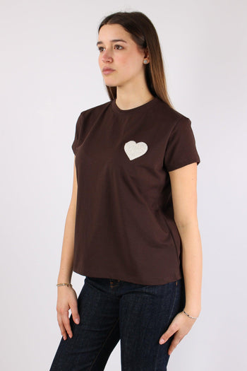 T-shirt Patch Cuore Moro - 4
