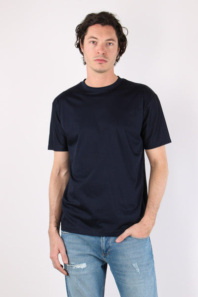 T-shirt Basica Modal Blu