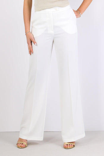 Pantalone Gamba Dritta Bianco - 2