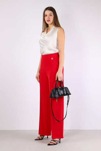 Lalim Pantalone Palazzo Fluido Flame S - 3