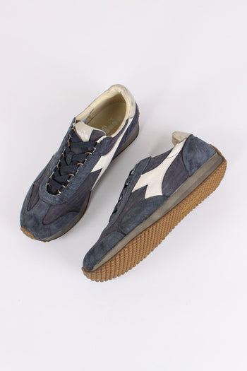 Sneakers Equipe Canvas Blu Profondo - 2