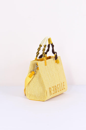 Poppy Shopping Small Rafia Banana - 6