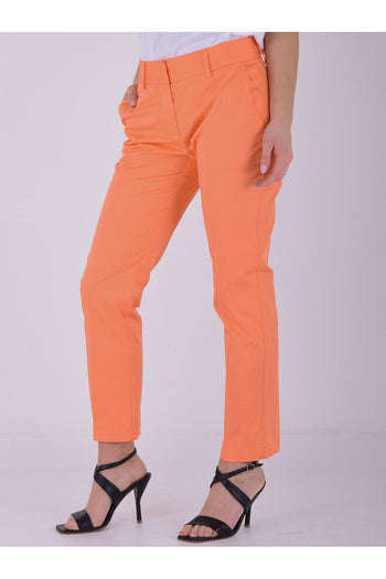 Pantalone Cotone Sigafretta Mandarino - 3