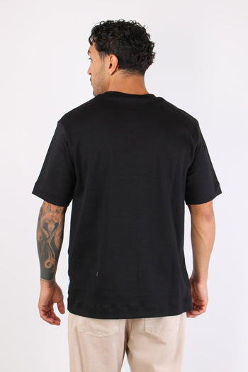 T-shirt Over Jersey Nero - 5