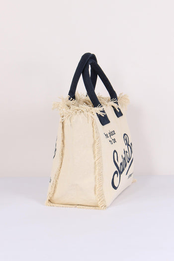 Vanity Canvas Bianco/blu - 7