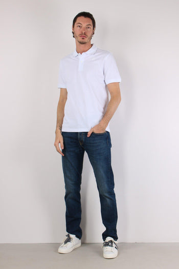 Polo Logo Tono Su Tono White - 4