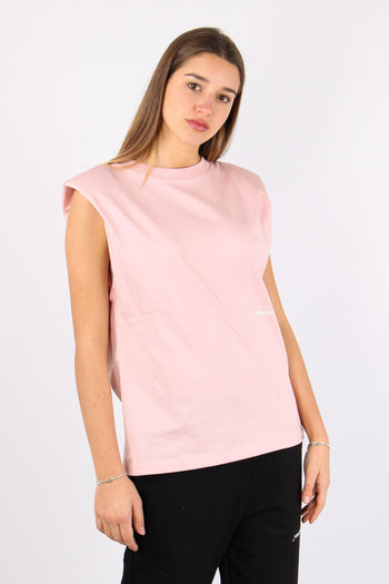 T-shirt Spallina Cipria - 7