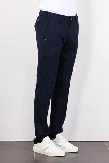 Pantalone Chino Punto Milano Blu Navy - 5