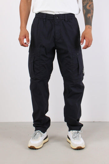 Pantalone Bimateriale Tasche Total Eclipse - 2