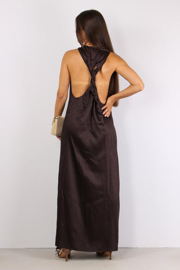 Abito Effetto Raso Treccia Die Moro - 2