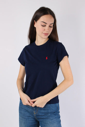 T-shirt Manica Corta Basica Cruise Navy - 7