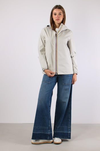 Giubbotto Medio Stretch Beige Lt - 3