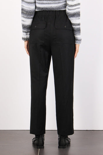 Hateley Pantalone Tasconato Nero - 3