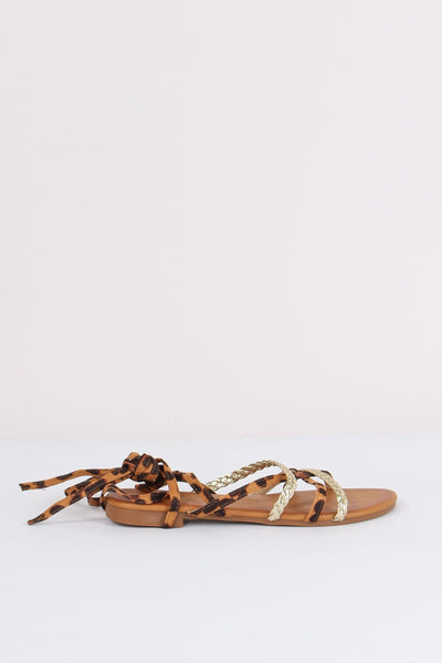 Sandalo Schiava Leopard