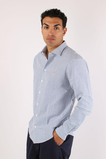 Camicia Fancy Riga Navy/bianco - 7