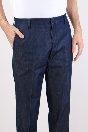 Gaubert Pantalone Effetto Denim Denim Scuro - 5