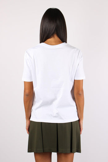 T-shirt Ricamo Mon Amour Bianco - 4