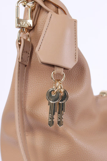 Keira Hobo Grande Tracolla Beige - 4