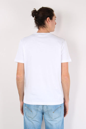 T-shirt Cotone Taschino Bianco - 3
